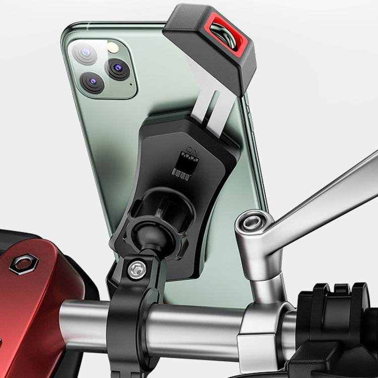 Kewig Bicycle 2 Claws Navigation Bracket Outdoor Cycling Cell Phone Holder With Safety Lock, Model: M12-B