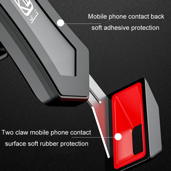 Kewig Bicycle 2 Claws Navigation Bracket Outdoor Cycling Cell Phone Holder With Safety Lock, Model: M12-B