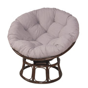 110x110cm Multifunctional Round Thickened Soft Hammock Cradle Cushion(Gray)