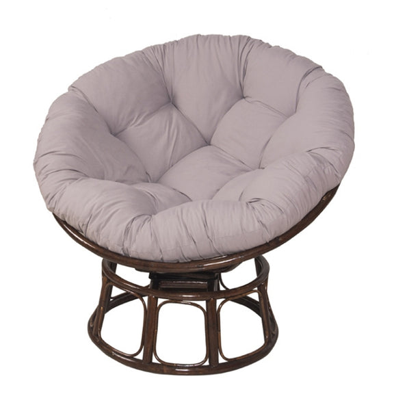 110x110cm Multifunctional Round Thickened Soft Hammock Cradle Cushion(Gray)