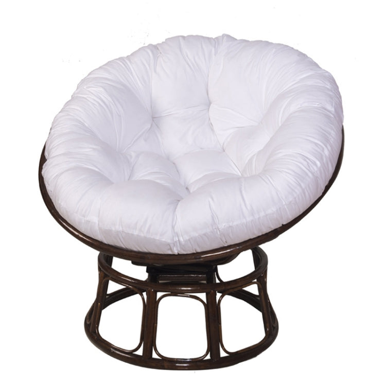 130x130cm Multifunctional Round Thickened Soft Hammock Cradle Cushion(White)