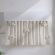Air Conditioner Windshield Anti-Direct Blow Baby Windshield Curtain Dust Cover, Model: White Rabbit