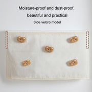 Air Conditioner Windshield Anti-Direct Blow Baby Windshield Curtain Dust Cover, Model: Gray Bear