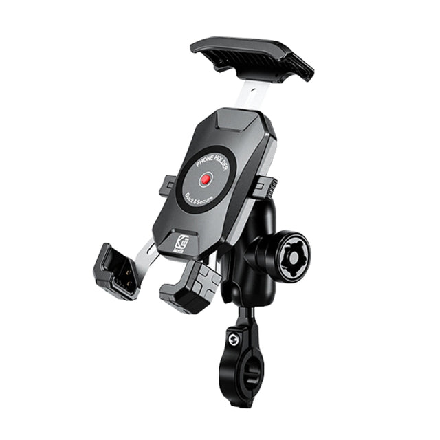 Kewig Motorcycle Heightened Navigation Bracket Outdoor Riding Anti-Theft Cell Phone Holder, Model: M14-C3
