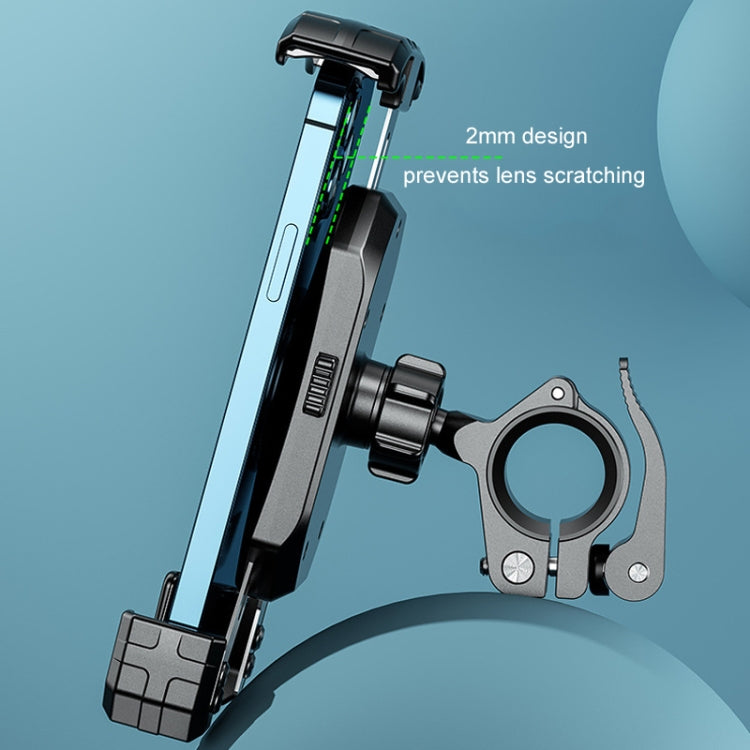 Kewig Motorcycle Heightened Navigation Bracket Outdoor Riding Anti-Theft Cell Phone Holder, Model: M14-C4
