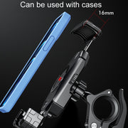 Kewig Motorcycle Heightened Navigation Bracket Outdoor Riding Anti-Theft Cell Phone Holder, Model: M14-C4