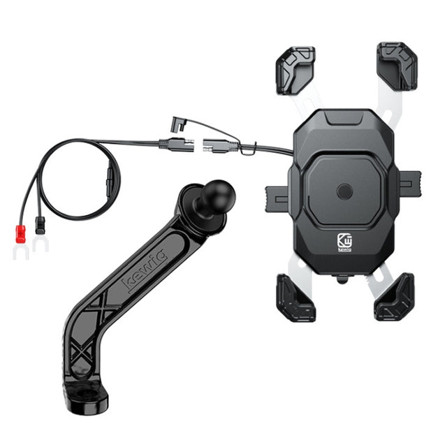 Kewig Motorcycle Navigation Phone Holder Outdoor Riding Charging Bracket, Model: M11-G2-A2