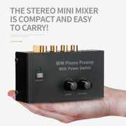 Vinyl Record Player Preamplifier, EU Plug(PP500)