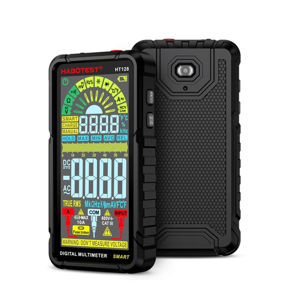 HABOTEST Automatic Range Digital Display Ultra-Clear Intelligent Current Multimeter