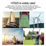 HABOTEST Handheld High-Precision Digital Anemometer With USB(HT625B)