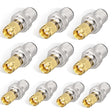 10pcs /Pack SMA Male Crimp Connector Kit For LMR-400 / RG8 / RG213 / Belden-9913 SMA Extension Cable - Connectors by PMC TechLife | Online Shopping South Africa | PMC TechLife | Buy Now Pay Later Mobicred