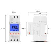 SINOTIMER TM928SBKL 85-265V 30A  1 Second to 168 Hours Programmable Electronic Time Switch