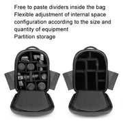 Cwatcun D108 Large Hard Shell Shoulder Camera Bag Water-resistant Shockproof Photography Pack