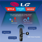 For LG TV Bluetooth Handheld Infrared Voice Multi-Function Remote Control(AKB75855501)