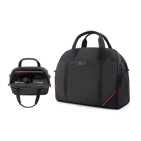 Cwatcun D109 Portable Casual Water-resistant Multi-Function Camera Storage Photography Bag, Color: Small Black