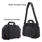 Cwatcun D109 Portable Casual Water-resistant Multi-Function Camera Storage Photography Bag, Color: Medium Black