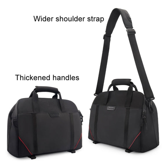 Cwatcun D109 Portable Casual Water-resistant Multi-Function Camera Storage Photography Bag, Color: Large Black