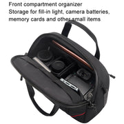 Cwatcun D109 Portable Casual Water-resistant Multi-Function Camera Storage Photography Bag, Color: Large Black