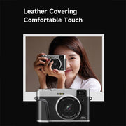 DC202L 2.8-Inch 4K HD 16X Zoom Photography Digital Camera Home SLR Camera, Color: Black US Plug