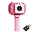 2.4 Inch IPS Screen 48MP Dual Lens Kids Digital Camera Mini Video Camera With 64G TF Card Pink Bunny - free shipping - PMC TechLife - Order now!