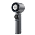 Turbo Handheld Small Fan Outdoor 100-speed Cooling Fan Built-in 4000 mAh Battery(Grey) - Electric Fans by PMC TechLife | Online Shopping South Africa | PMC TechLife | Buy Now Pay Later Mobicred