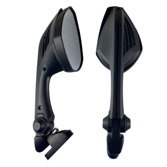 Motorcycle Modification Reversing Mirror Accessories For Kawasaki(Black)