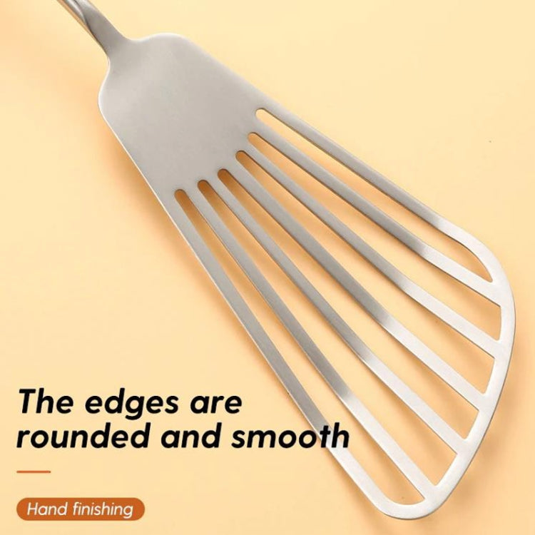 304 Stainless Steel Walnut Handle Cooking Tools Home Restaurant Kitchen Gadgets, Style: Soup Spoon