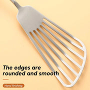 304 Stainless Steel Walnut Handle Cooking Tools Home Restaurant Kitchen Gadgets, Style: Soup Spoon