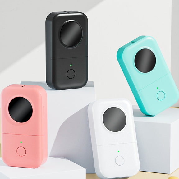 Phomemo D30 Thermal Label Printer Portable Bluetooth Mini Label Maker Machine With 3 Rolls Paper Green