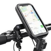 Water-resistant Motorcycle Bicycle Cell Phone Holder 360 Rotating Riding Navigation Holder, Model: Handlebar
