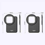 For iPhone Senxia Magsafe Magnetic Mobile Phone Filter Holder Phone Lens Adapter Base For 6.1-inch