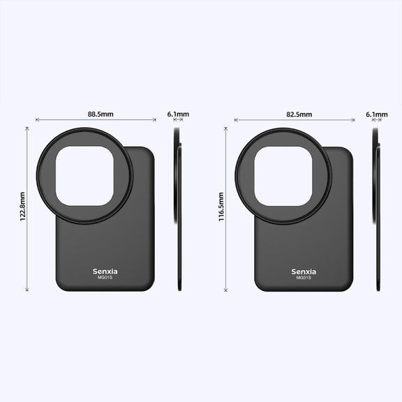 For iPhone Senxia Magsafe Magnetic Mobile Phone Filter Holder Phone Lens Adapter Base For 6.1-inch
