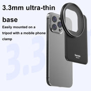 For iPhone Senxia Magsafe Magnetic Mobile Phone Filter Holder Phone Lens Adapter Base For 6.7-inch