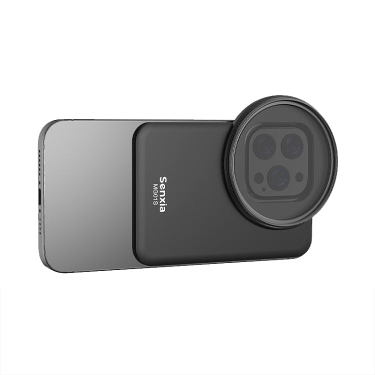 For iPhone Senxia Magsafe Magnetic Mobile Phone Filter Holder Phone Lens Adapter Base For 6.1-inch