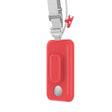 For Apple Vision Pro Battery PC Case Holder With Belt Clip And Shoulder Strap VR Headset Accessory(Red) - VR Accessories by PMC TechLife | Online Shopping South Africa | PMC TechLife | Buy Now Pay Later Mobicred