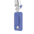 For Apple Vision Pro Battery PC Case Holder With Belt Clip And Shoulder Strap VR Headset Accessory(Blue) - VR Accessories by PMC TechLife | Online Shopping South Africa | PMC TechLife | Buy Now Pay Later Mobicred