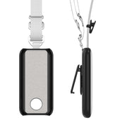 For Apple Vision Pro Battery PC Case Holder With Belt Clip And Shoulder Strap VR Headset Accessory(Mint Green)