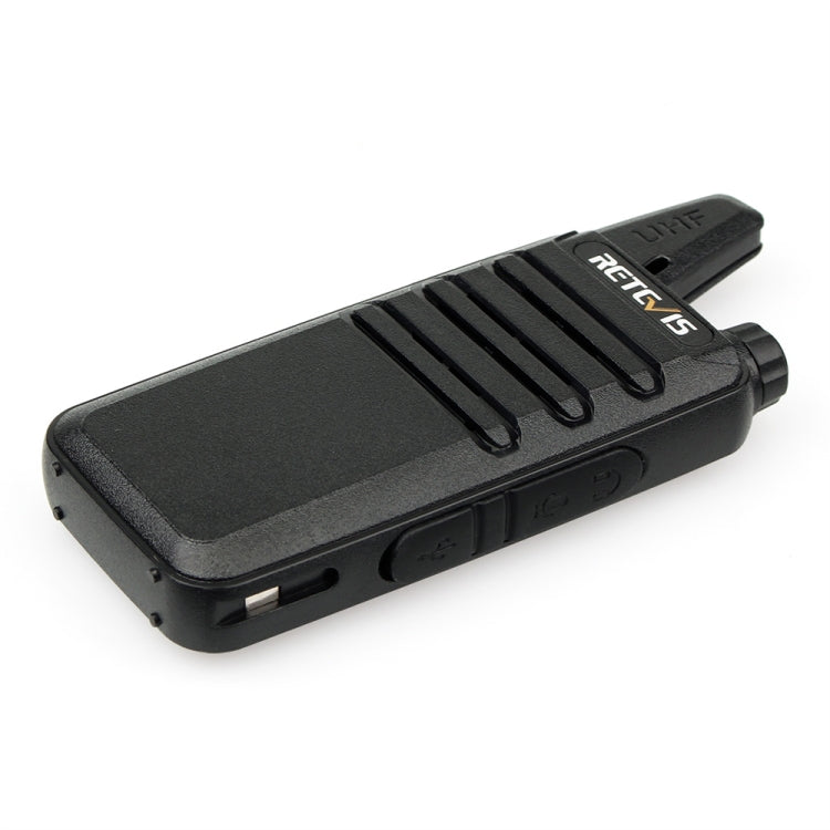 RETEVIS RT22 Hotel Mini Charging Two-Way Wireless Intercom Walkie Talkie(US Frequency with Plug)