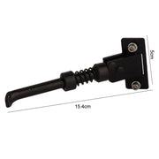 AIMITE For KUGOO M2 Electric Scooter Foot Support Bracket Metal Parking Kickstand(Black)