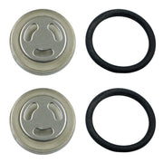 2pairs Motorcycle Electric Vnehicle Disc Brake Upper Pump Oil Mirror(12mm)