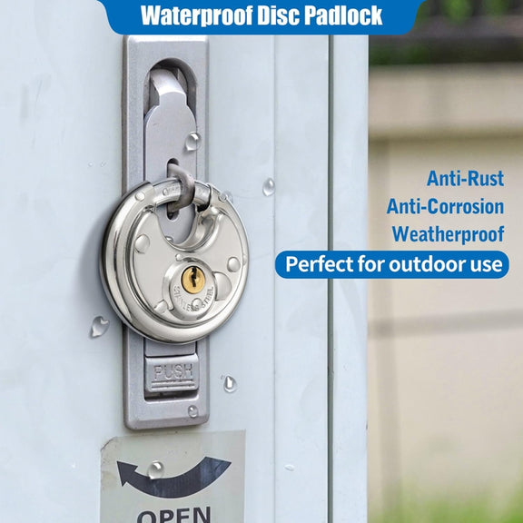 60mm Household Anti-Theft Rust-Proof And Water-resistant Pure Copper Core Round Padlock