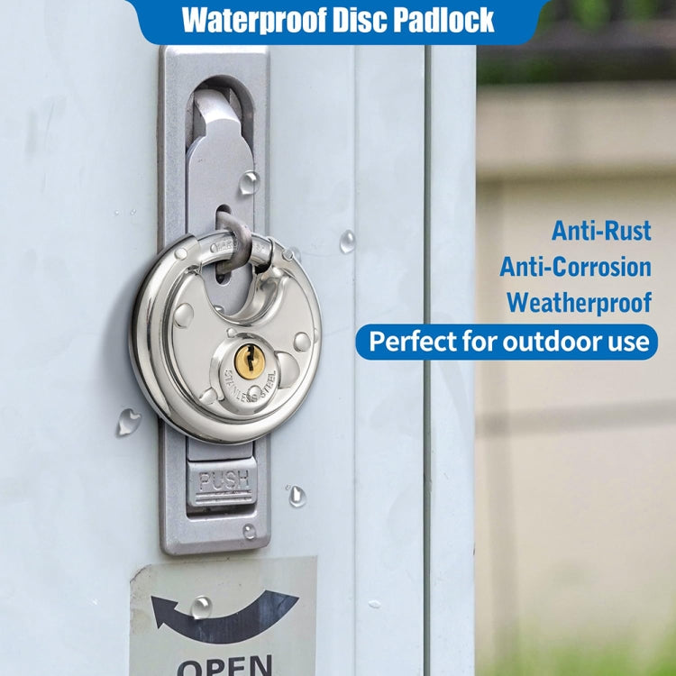 60mm Household Anti-Theft Rust-Proof And Water-resistant Pure Copper Core Round Padlock