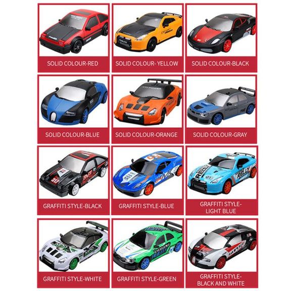 1:24 4WD Drift Light Electric Remote Control Racing Car Toy, Model: SC24A01