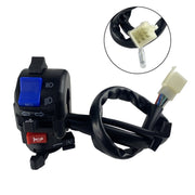 For Storm Taizi 150 Motorcycle Left And Right Handlebar Switch Assembly(Silver)