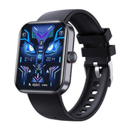 F16 2.0-inch IP67 Water-resistant Wellness Tracking Bluetooth Call Smart Watch(Black)