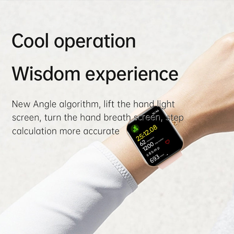F16 2.0-inch IP67 Water-resistant Wellness Tracking Bluetooth Call Smart Watch(Black)