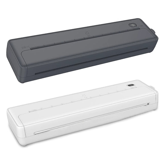 A4-XZ 203DPI A4 Home Portable Smart Wireless Inkless Thermal Printer(Black)