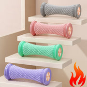 Plantar Fascia Wheel Foot Massager Yoga Roller Arch Trainer(Pink)