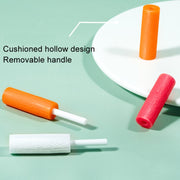 Fawnmum 2pcs /Box Handheld Hollow Cylinder Orthodontic Bite Sticks(Strawberry)