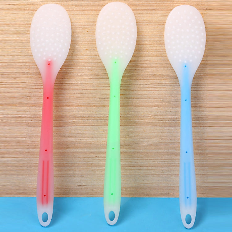 Meridian Points Gua Sha Patting Board Silicone Palm Massage Whacker, Style: Blue 38cm